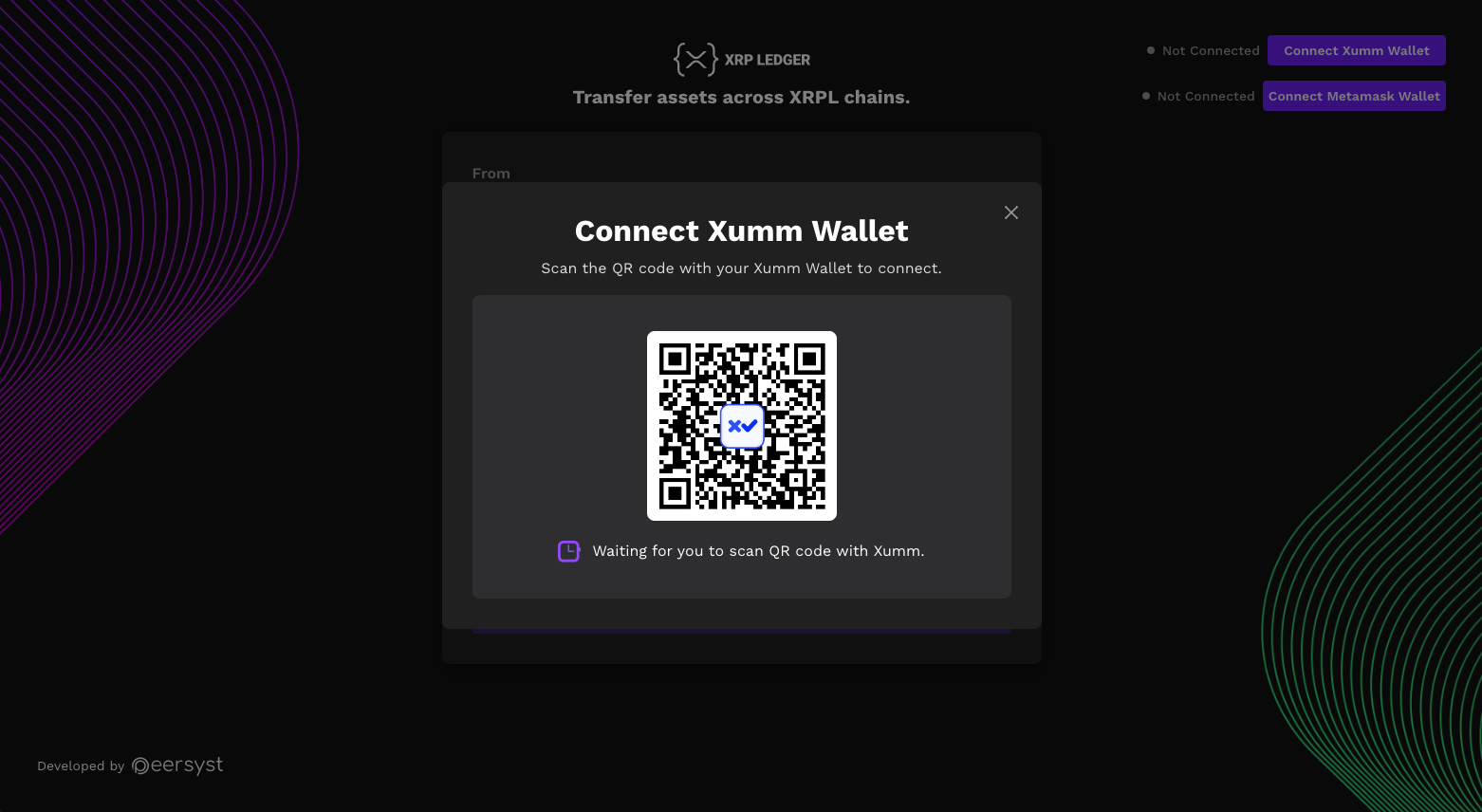 Connect XUMM Wallet